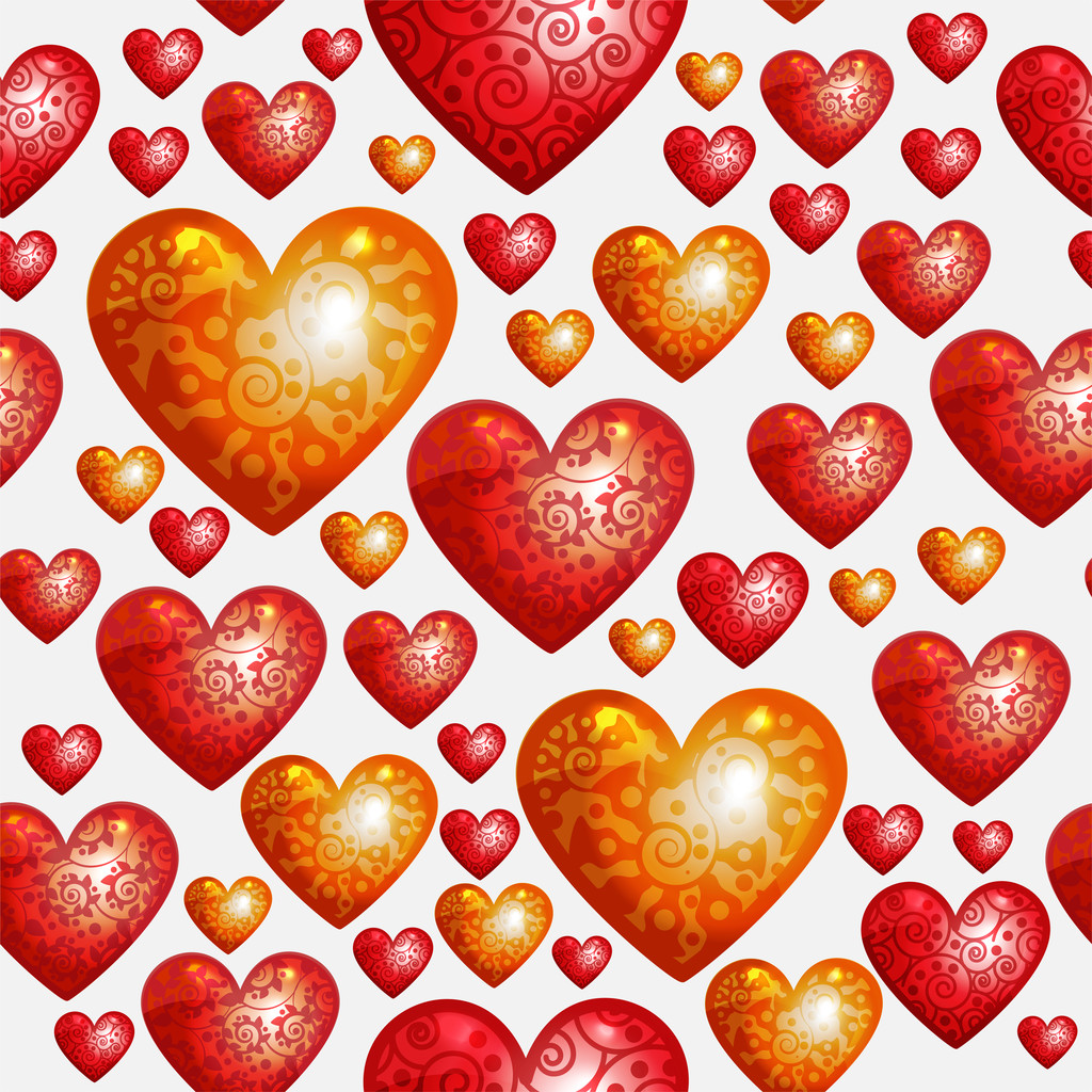 Fondo del Día de San Valentín - ilustración vectorial
 - Vector, Imagen