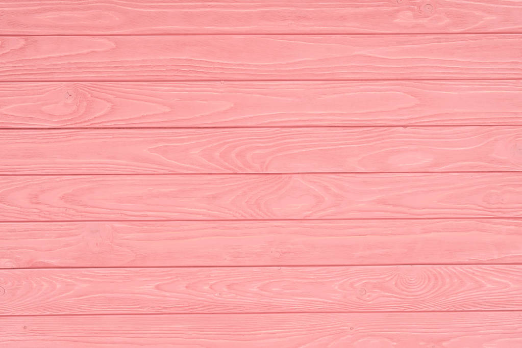 Wooden fence planks background painted in pink - Photo, Image