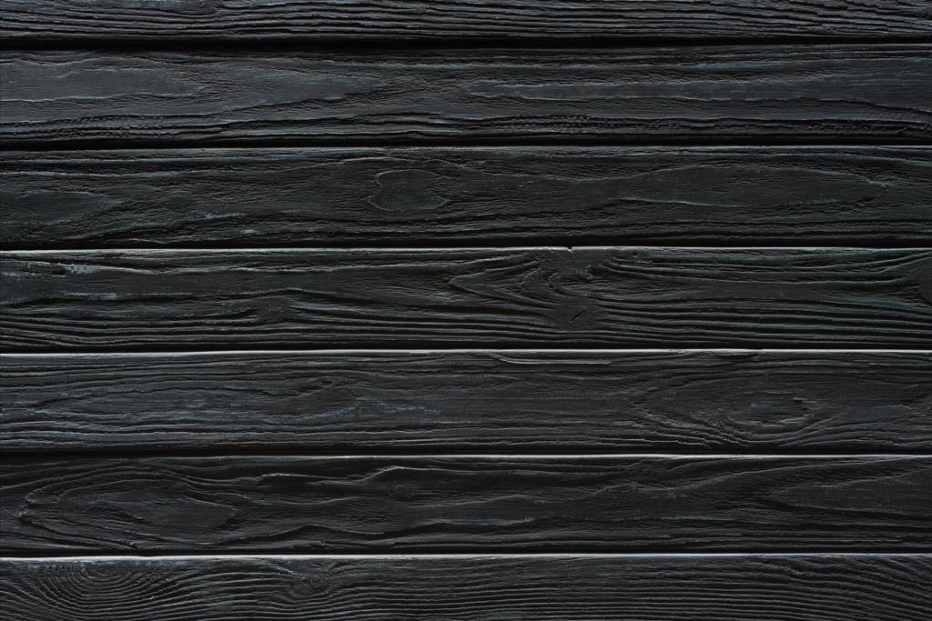 Modèle de menuiserie avec planches en bois noir
 - Photo, image