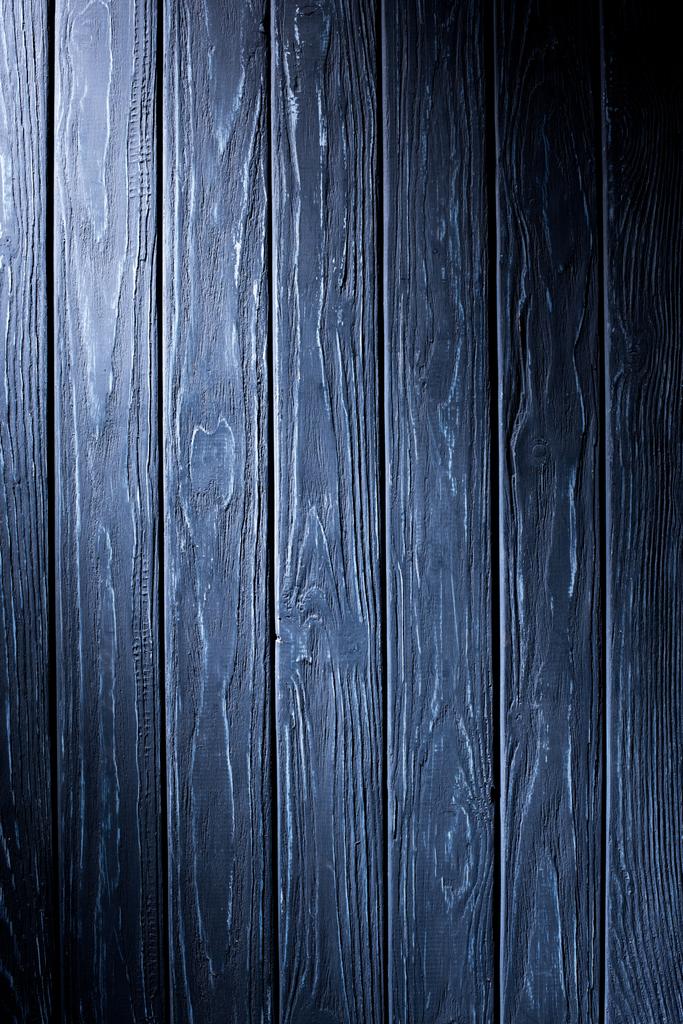 Carpentry template with blue wooden planks - Photo, Image