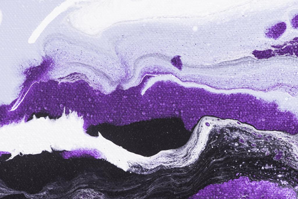 художній фіолетовий фон з акриловою фарбою
   - Фото, зображення