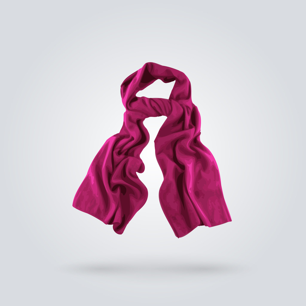Vector scarf details. Vector illustration.  - Vector, Image