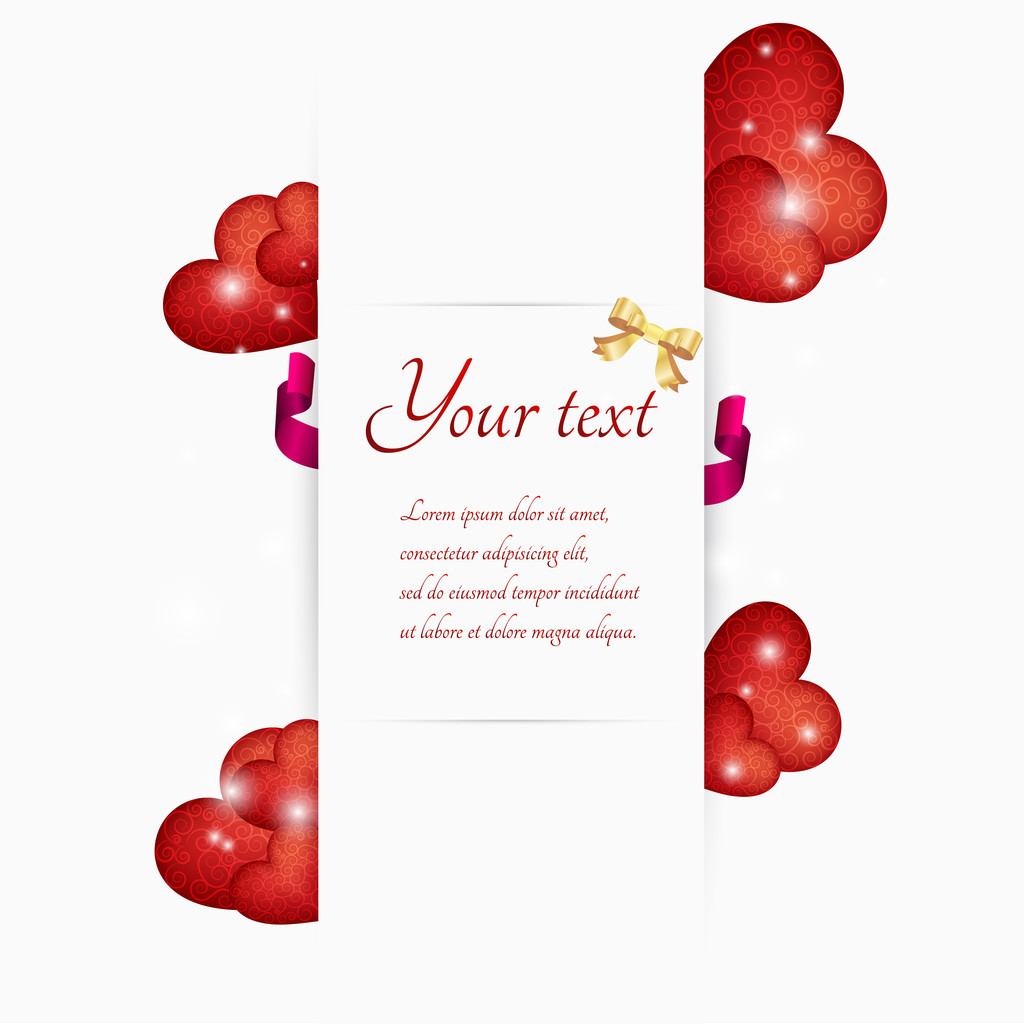 Valentines day vector. Vector illustration.  - Vector, Image