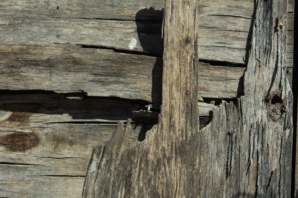 Φόντο είναι ένα παλιό ξύλινο τραχύ στρώσεις κοντραπλακέ - Φωτογραφία, εικόνα