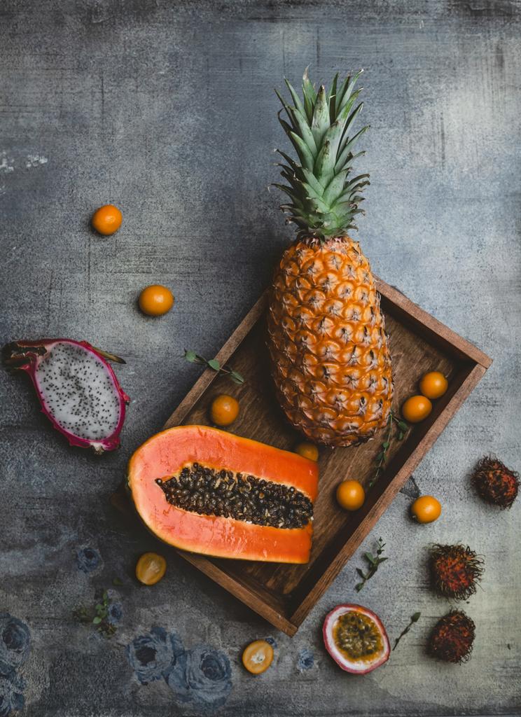 ananas a kumquaty - Fotografie, Obrázek
