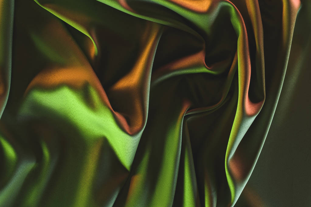 toned picture of elegant folded silk fabric background - Photo, Image