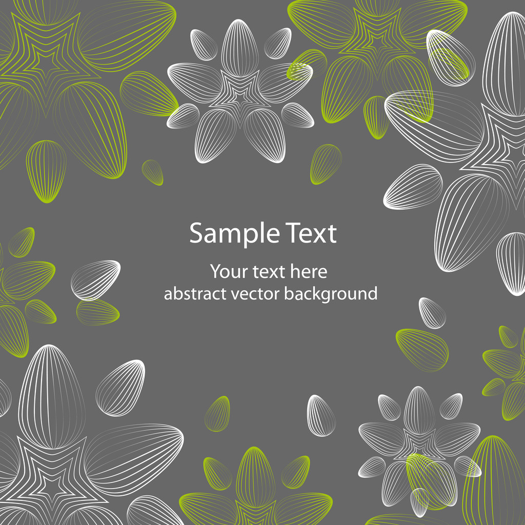 excellent seamless floral background - vector illustration - Vector, Image