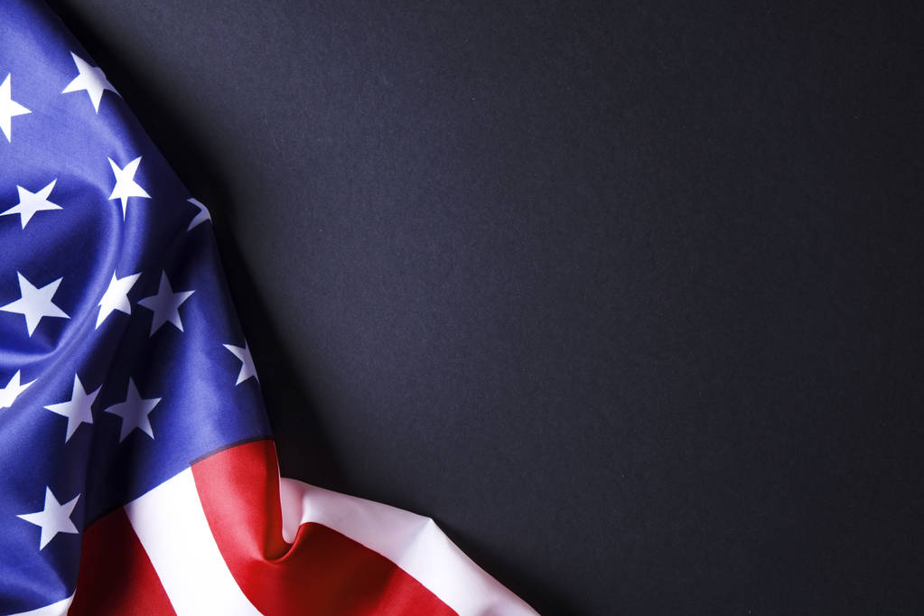 Arka plan Amerika Birleşik Devletleri Ulusal resmi tatiller kutlama ve anma günü yas bayrağı. ABD simgecilik. - Fotoğraf, Görsel