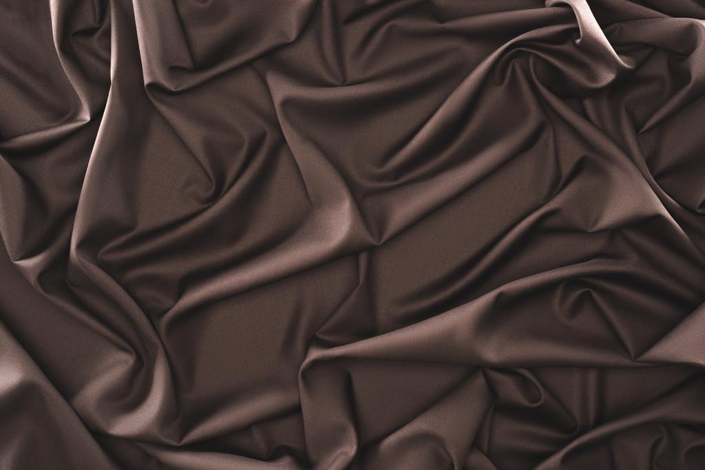 teljes méretű hajtogatott sötét selyem ruhát, mint háttér - Fotó, kép