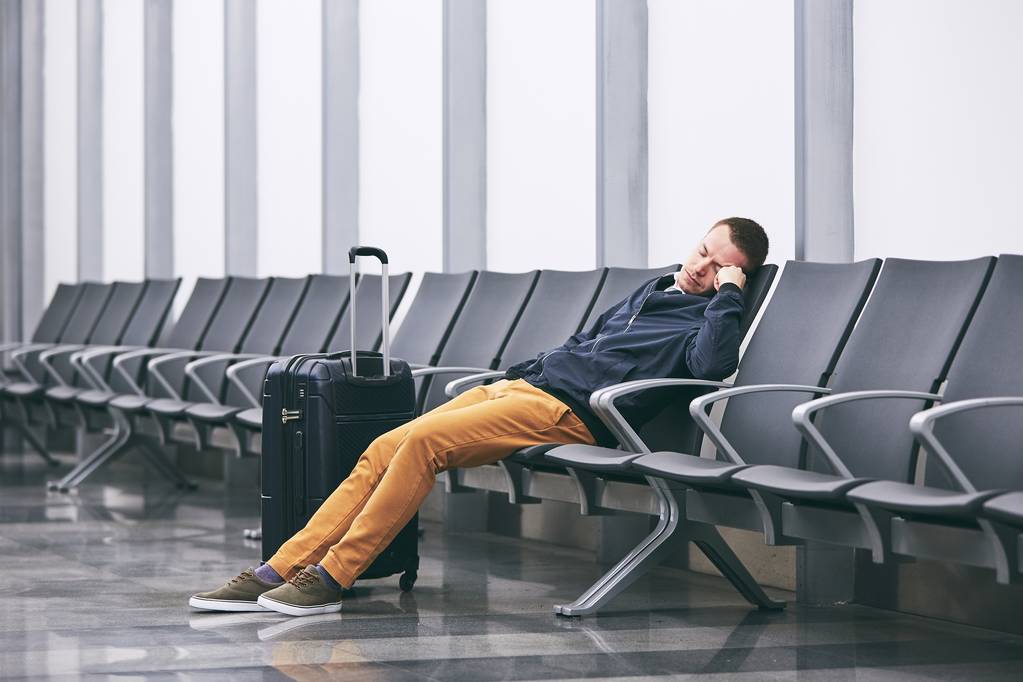 A repülőtéri váró - Fotó, kép