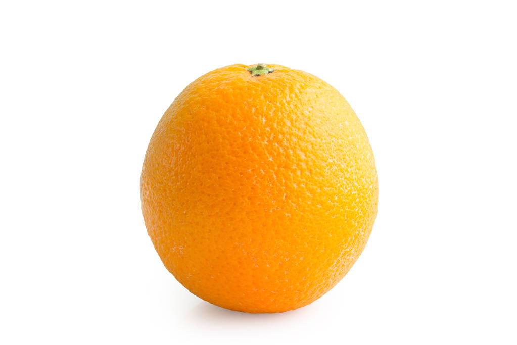orange fraîche isolée sur blanc - Photo, image
