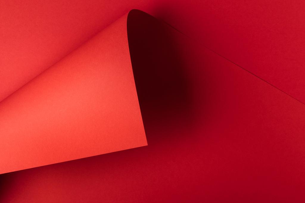 decorative creative bright red abstract paper background   - Photo, Image