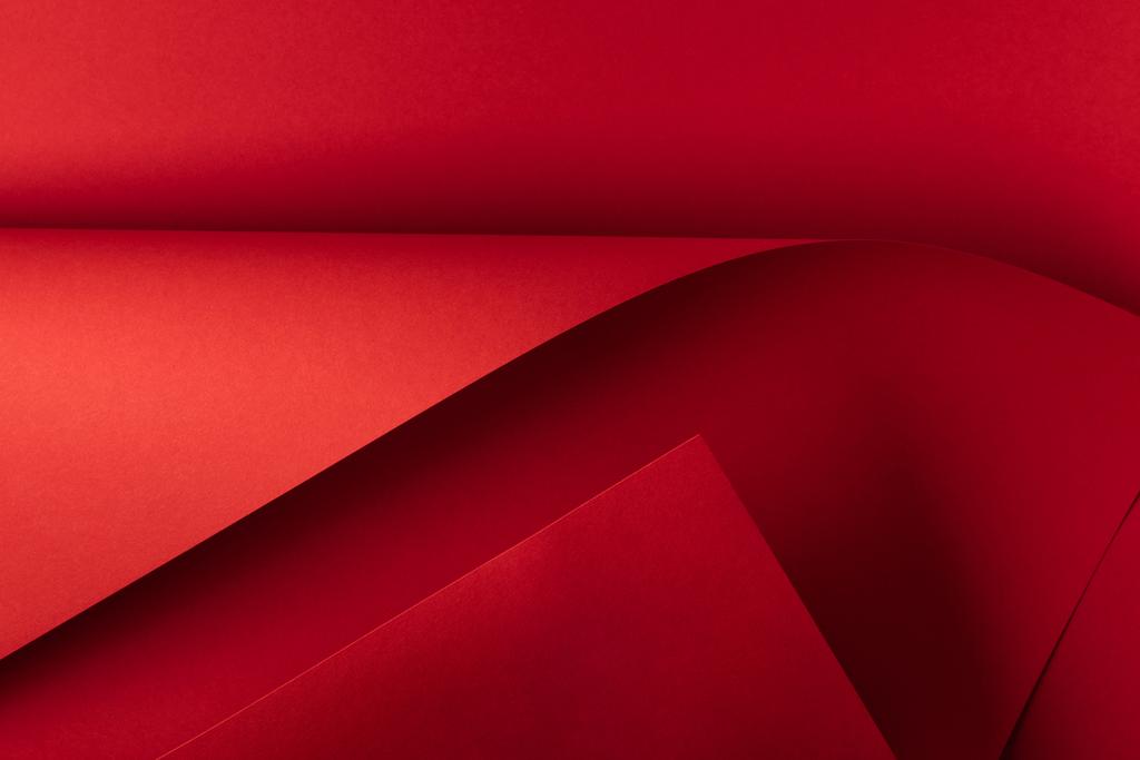 close-up view of bright red decorative paper background    - Photo, Image