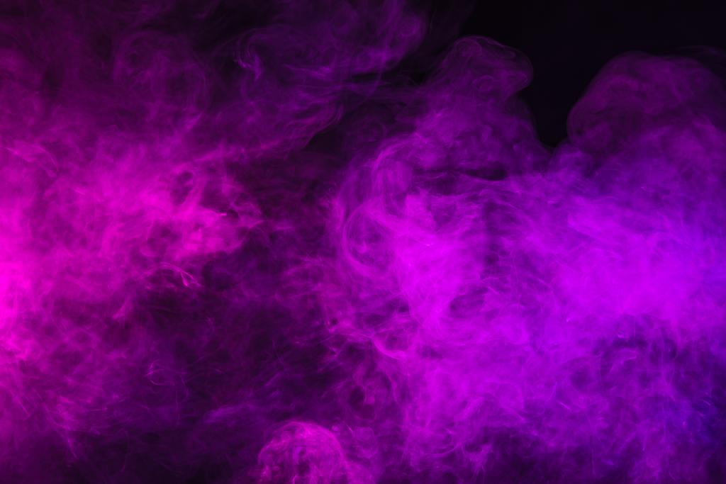 karanlık manevi mor dumanlı doku  - Fotoğraf, Görsel