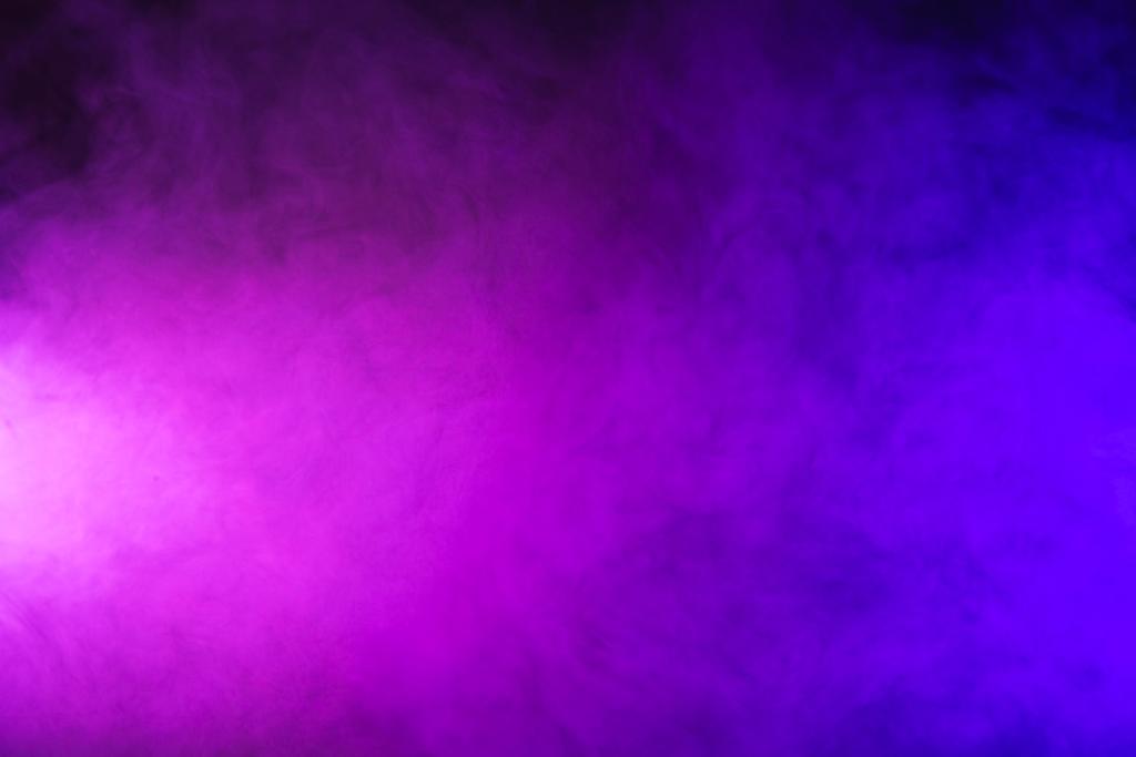 abstract pink and purple smoke on dark background - Photo, Image