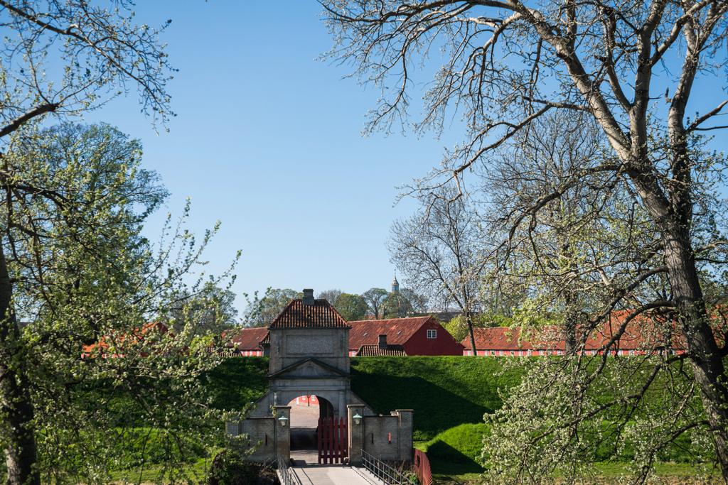 gates to famous Kastellet or Citadel in copenhagen, denmark - Photo, Image