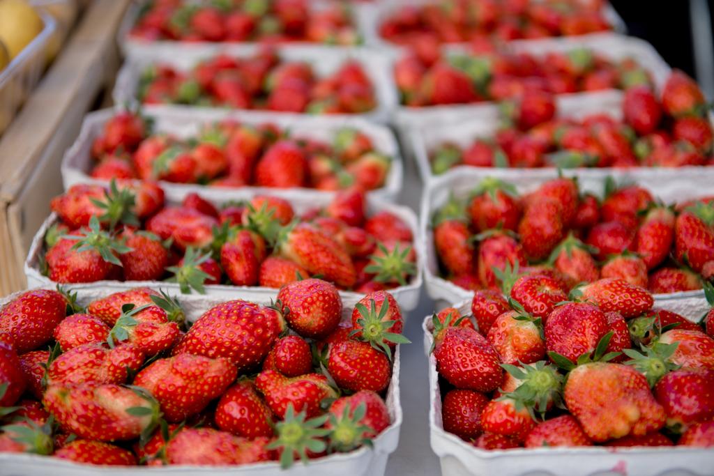 Erdbeeren - Foto, Bild