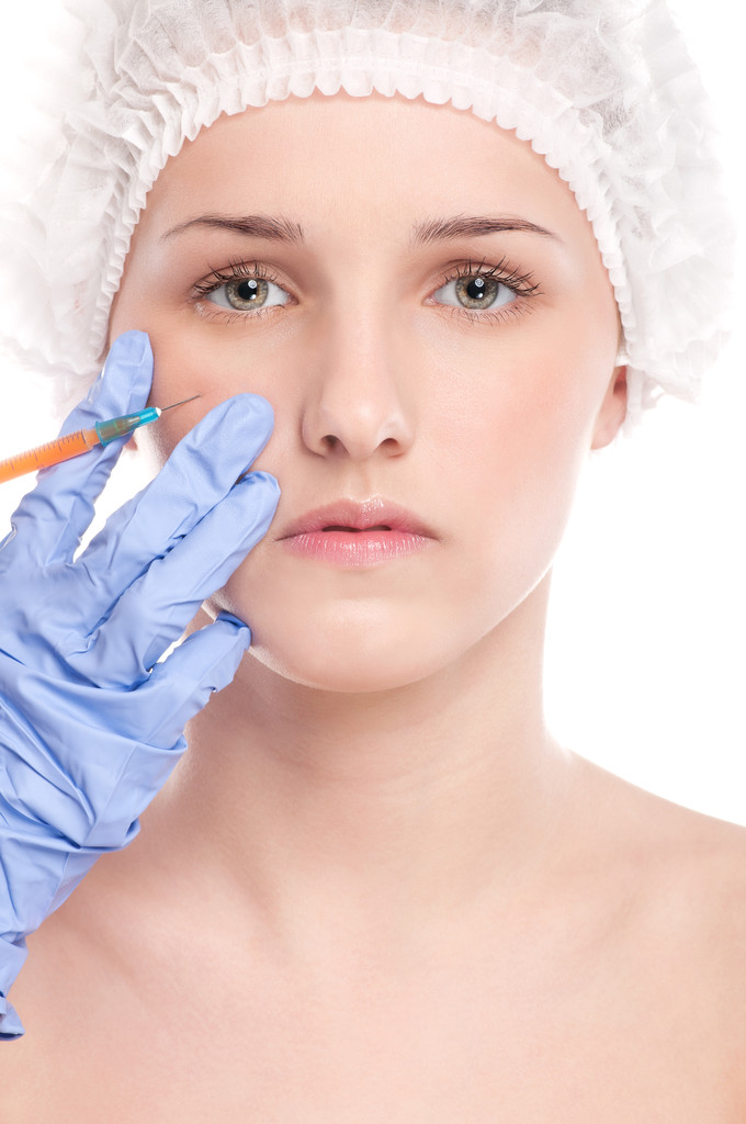 Iniezione cosmetica di botox in faccia
 - Foto, immagini