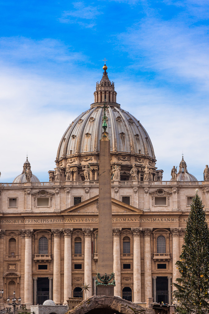 st. peter 's basilika in vatican city in rom, italien. - Foto, Bild