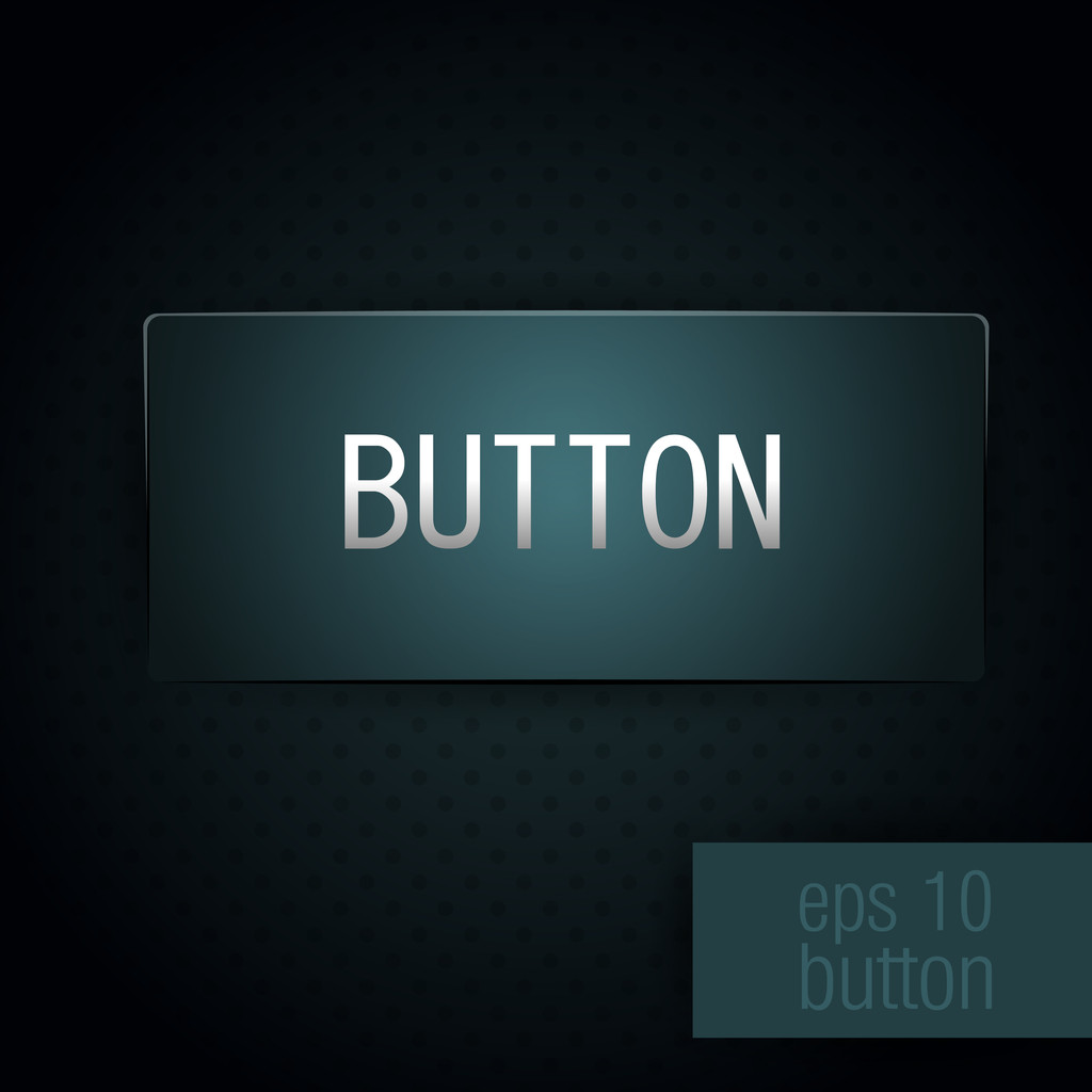 黒ボタン。ベクター デザイン - ベクター画像