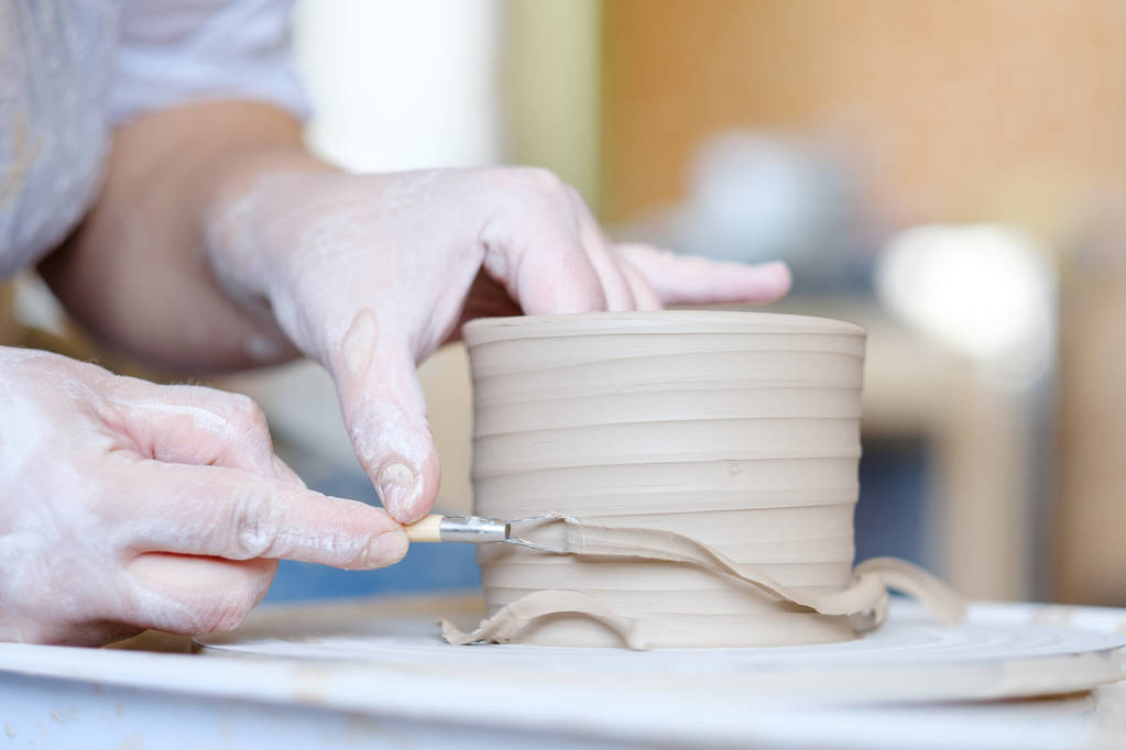 cursos de cerámica artesanal hobby taller de arcilla
 - Foto, Imagen