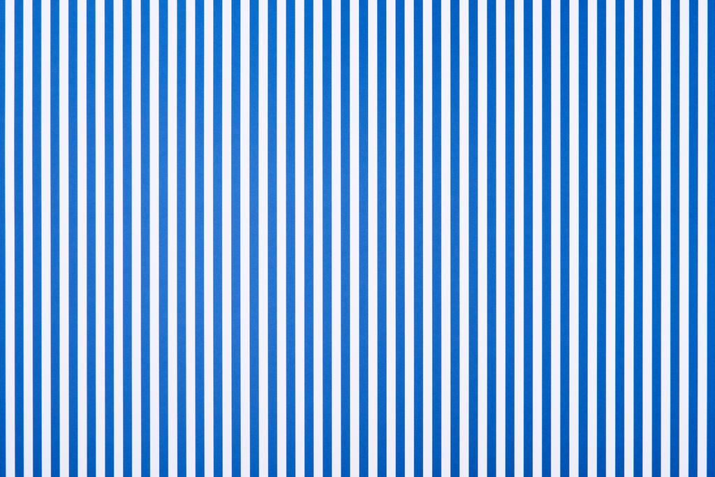 Pasiasty niebieski i biały wzór tekstury - Zdjęcie, obraz