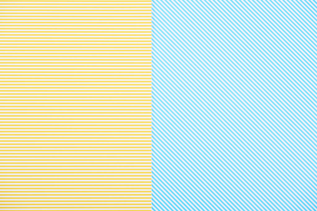 Fundo abstrato com listras amarelas e azuis
 - Foto, Imagem