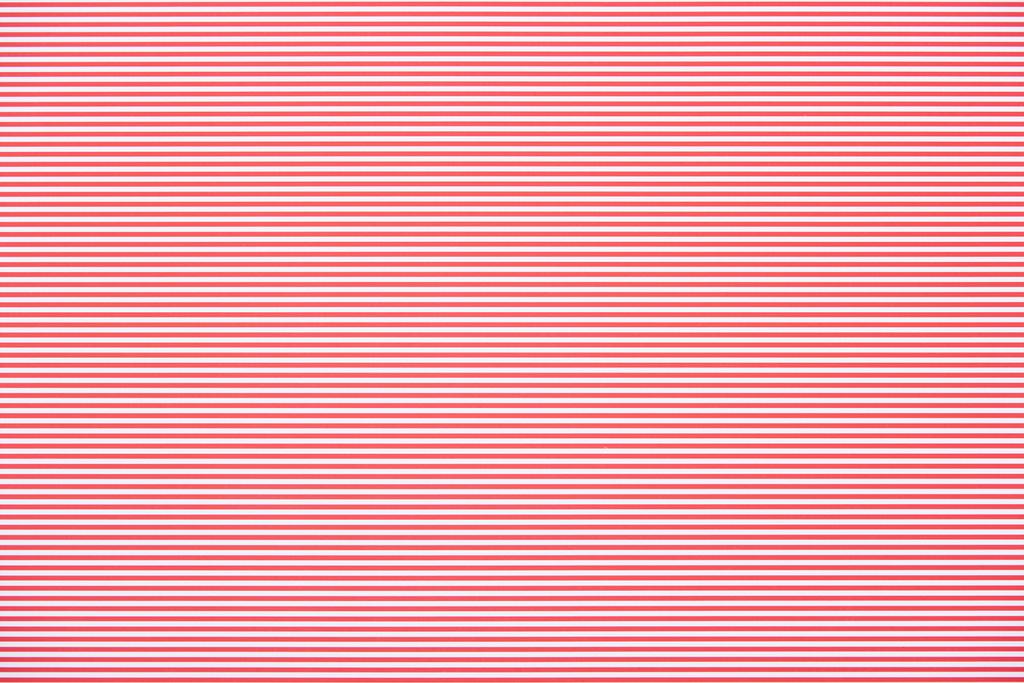 水平赤と白の縞模様のテクスチャ - 写真・画像