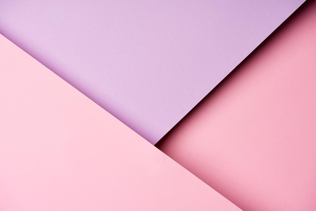 Padrão diagonal de papel nas cores roxo e rosa
 - Foto, Imagem