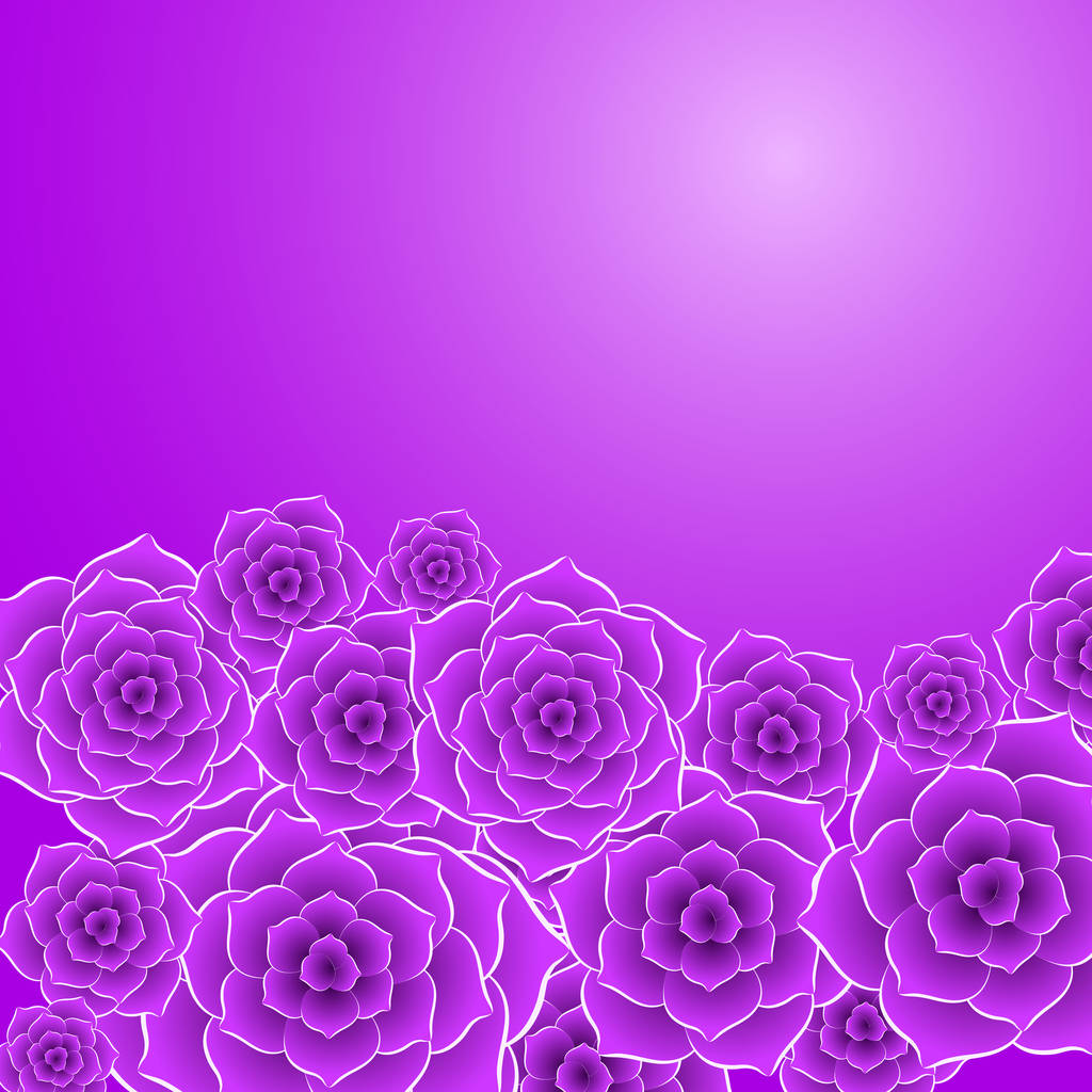 Beau fond de fleur rose violette. Vecteur EPS10
. - Vecteur, image