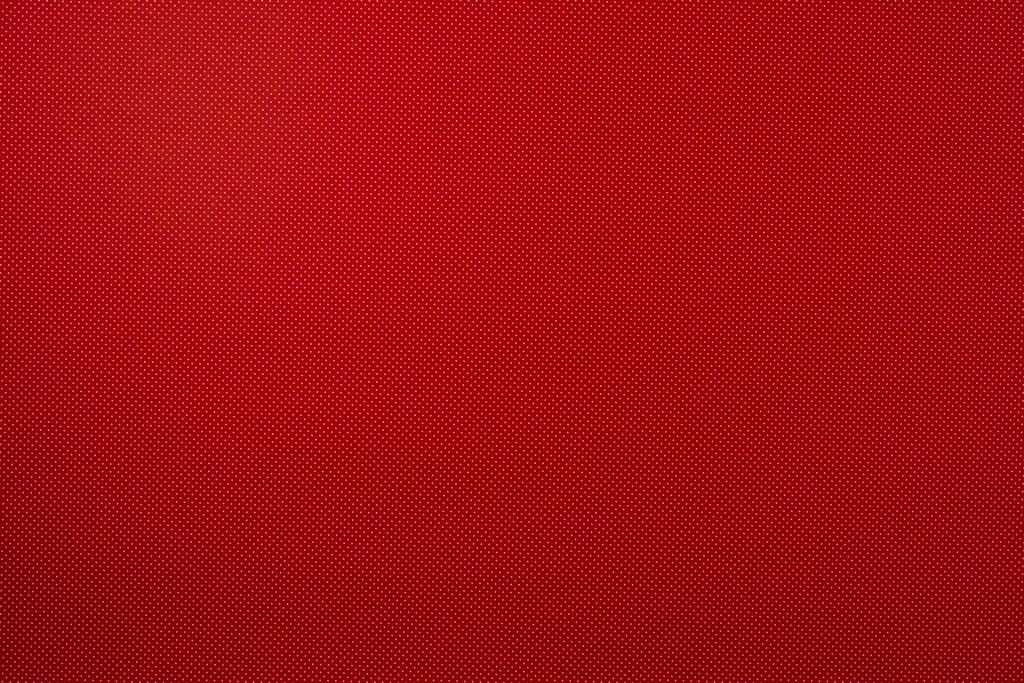 το Top view κόκκινο προτύπου με μικροσκοπικά άσπρα πουά μοτίβο για το φόντο - Φωτογραφία, εικόνα
