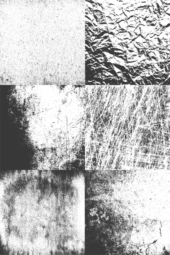 Set di texture vettoriale delle vecchie carte
 - Vettoriali, immagini