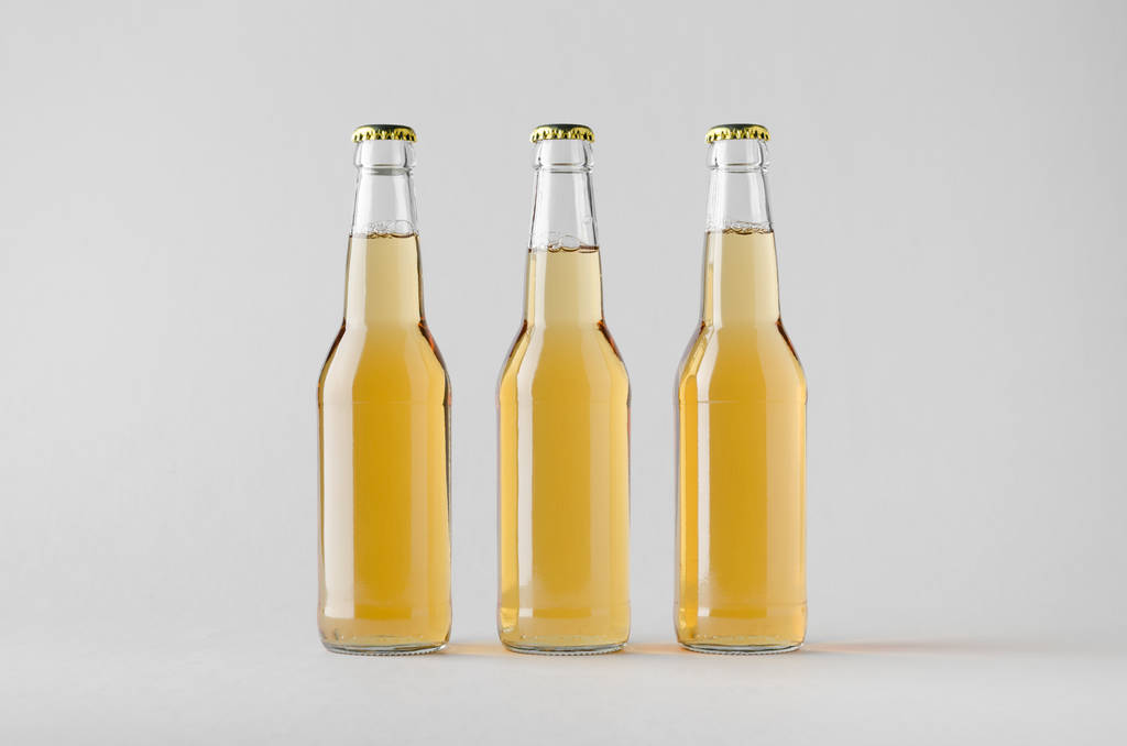 Pivní láhev maketa-tři lahve - Fotografie, Obrázek