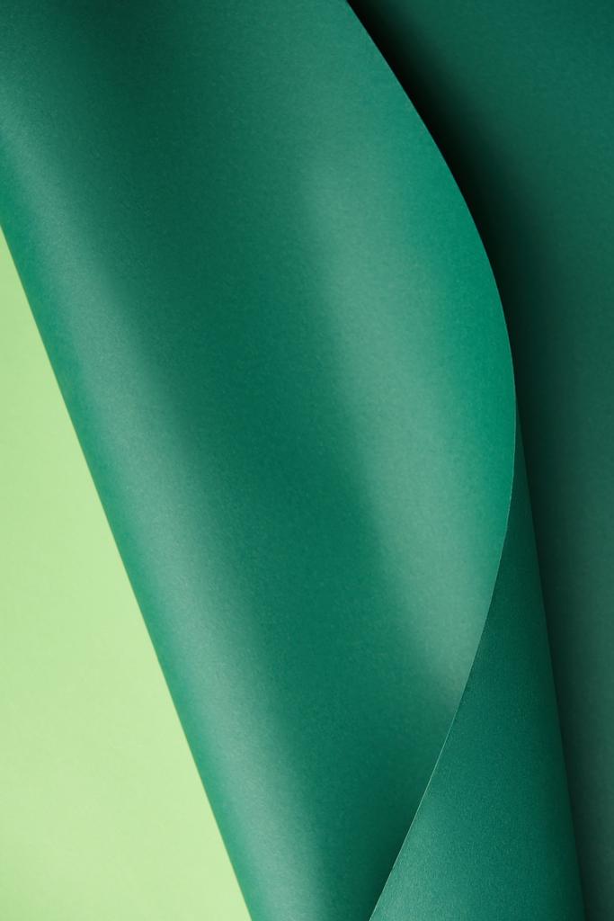 lege donkere en lichte abstracte Groenboek achtergrond - Foto, afbeelding