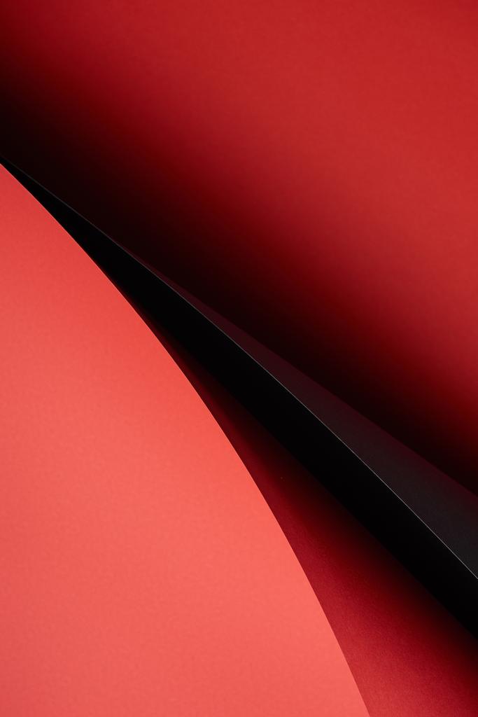 lähikuva luova abstrakti punainen ja musta paperi tausta
 - Valokuva, kuva