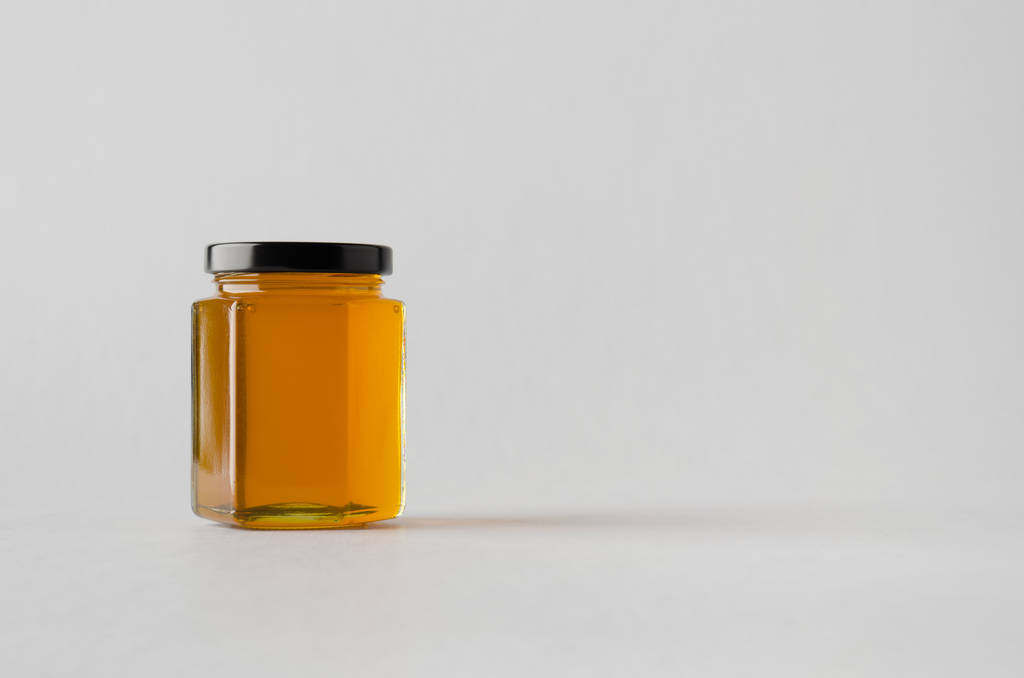 Μακέτα βάζο μέλι - Φωτογραφία, εικόνα
