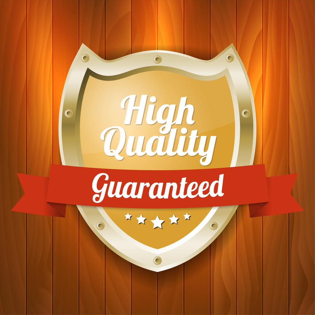 High quality shield - Guaranteed - Vector, Image