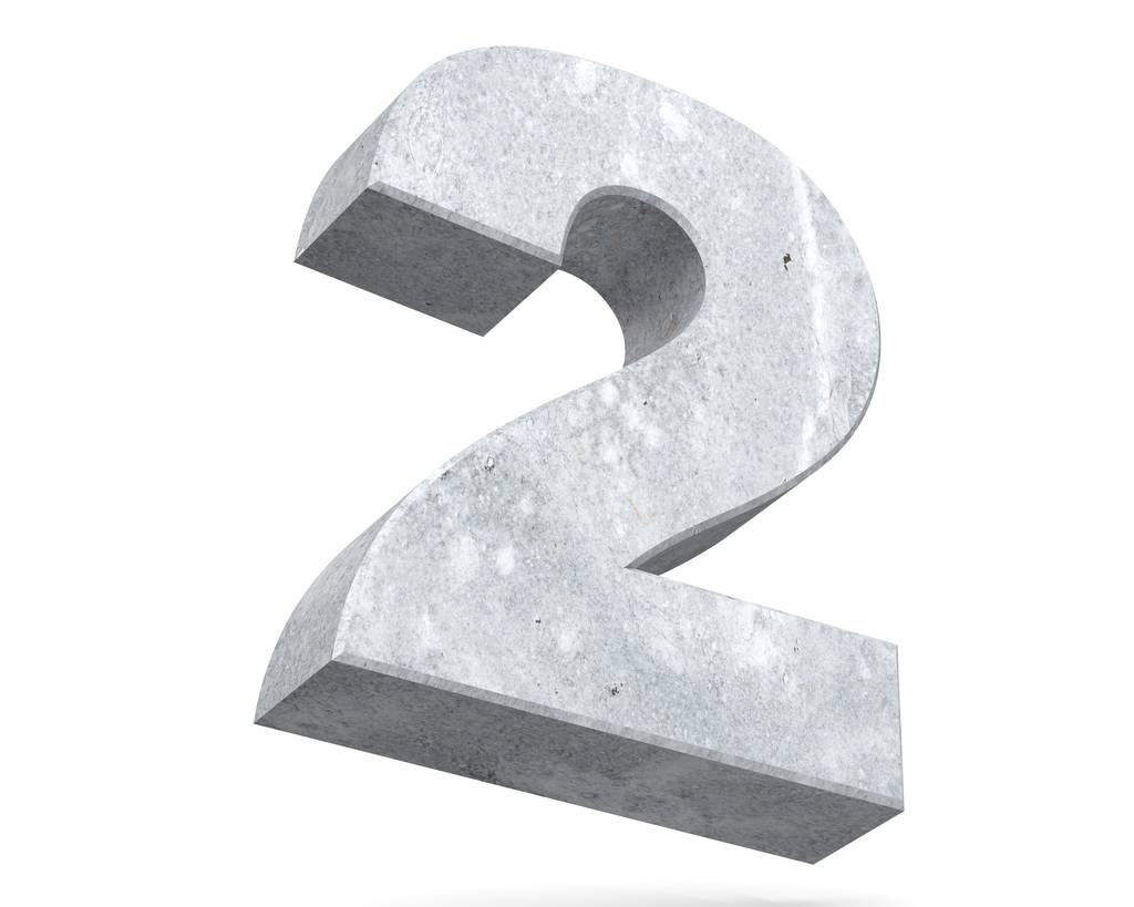3D рендеринг бетона номер 2. 3D-рендеринг
. - Фото, изображение