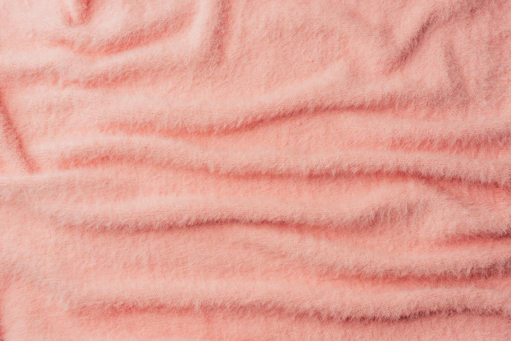 верхний вид бежевого махрового мягкого текстиля в качестве фона
  - Фото, изображение
