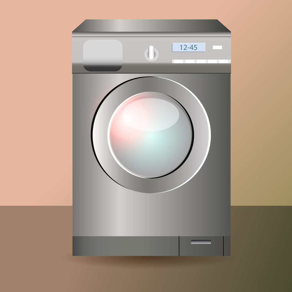 Vektor-Design der Waschmaschine - Vektor, Bild