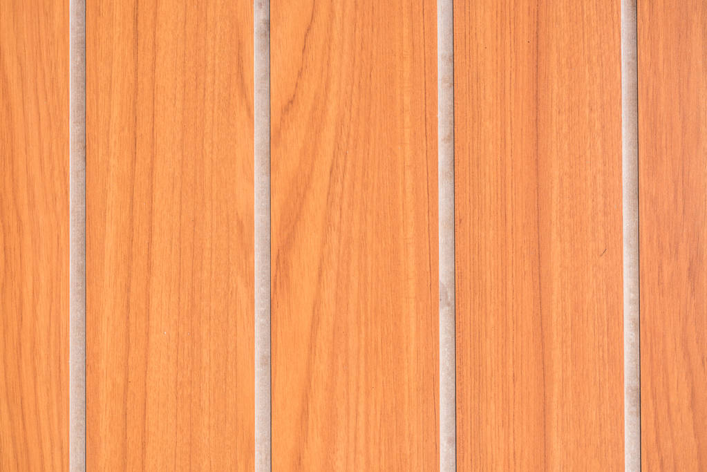Draufsicht auf hellen braunen Holzhintergrund mit Planken - Foto, Bild