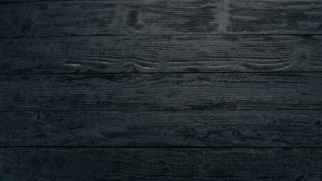 Régi vintage fából készült fekete háttér. Felülnézet. Szabad hely a szöveg. - Fotó, kép