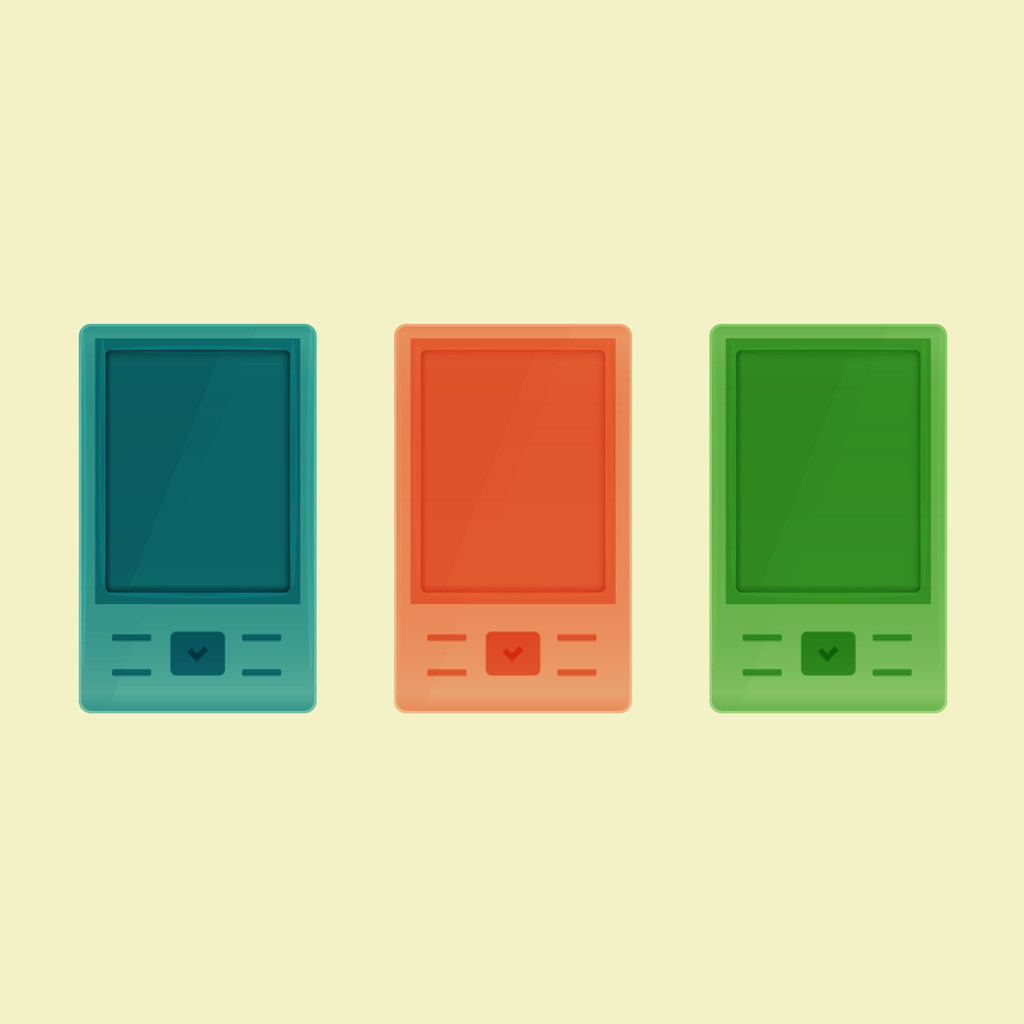 Cell Phone Smart Mobile Collection - Vector, Image