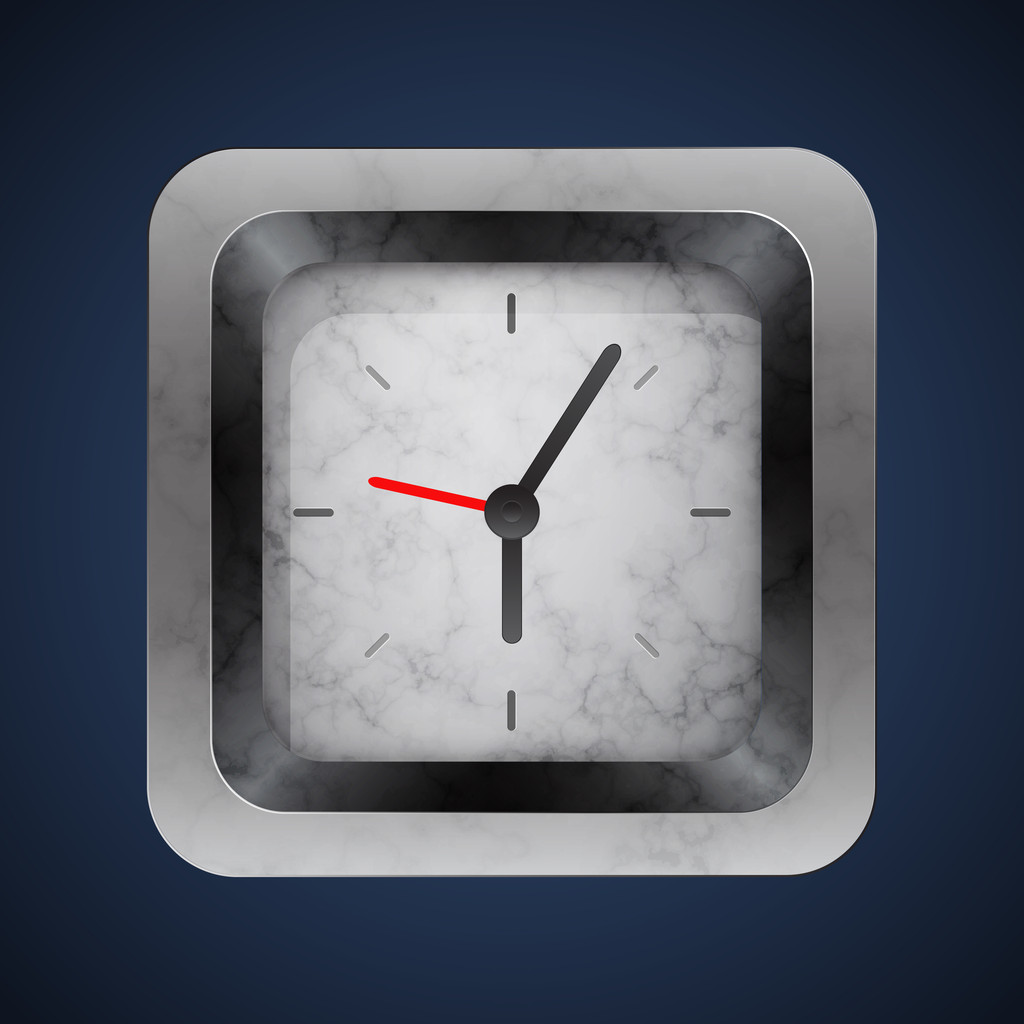 Illustration vectorielle d'horloge argentée
  - Vecteur, image