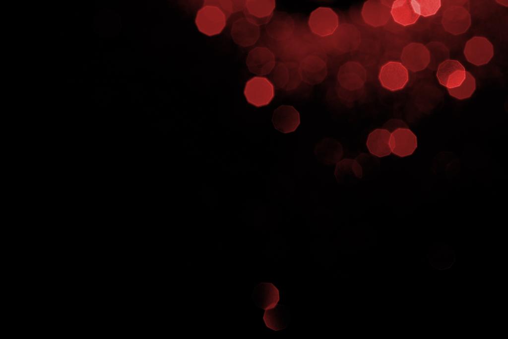 abstract dark background with red bokeh   - Photo, Image
