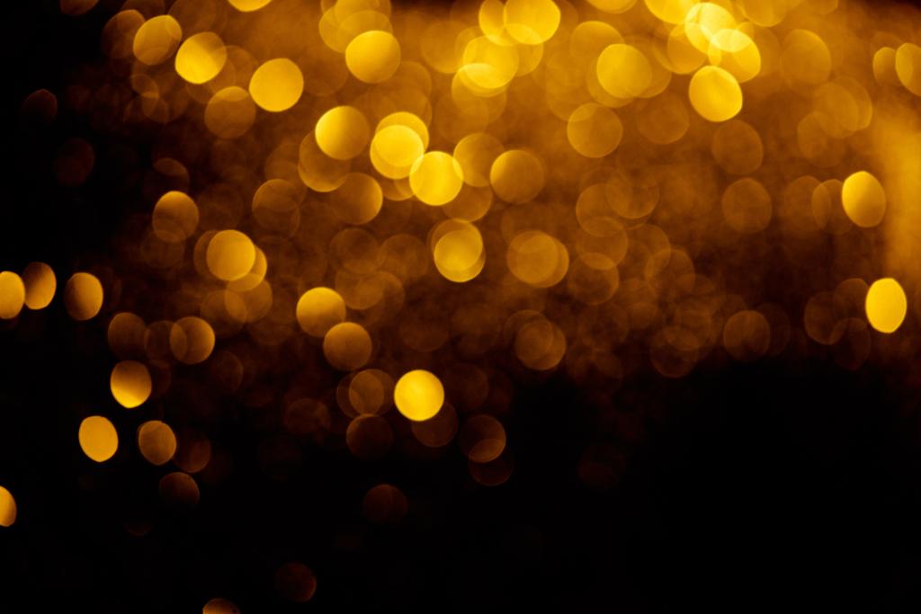 abstract decorative background with blurred golden glitter  - Photo, Image