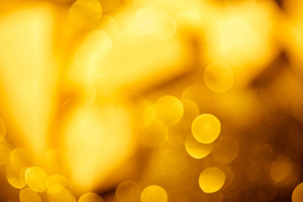 bokeh festivo dourado no fundo preto
  - Foto, Imagem