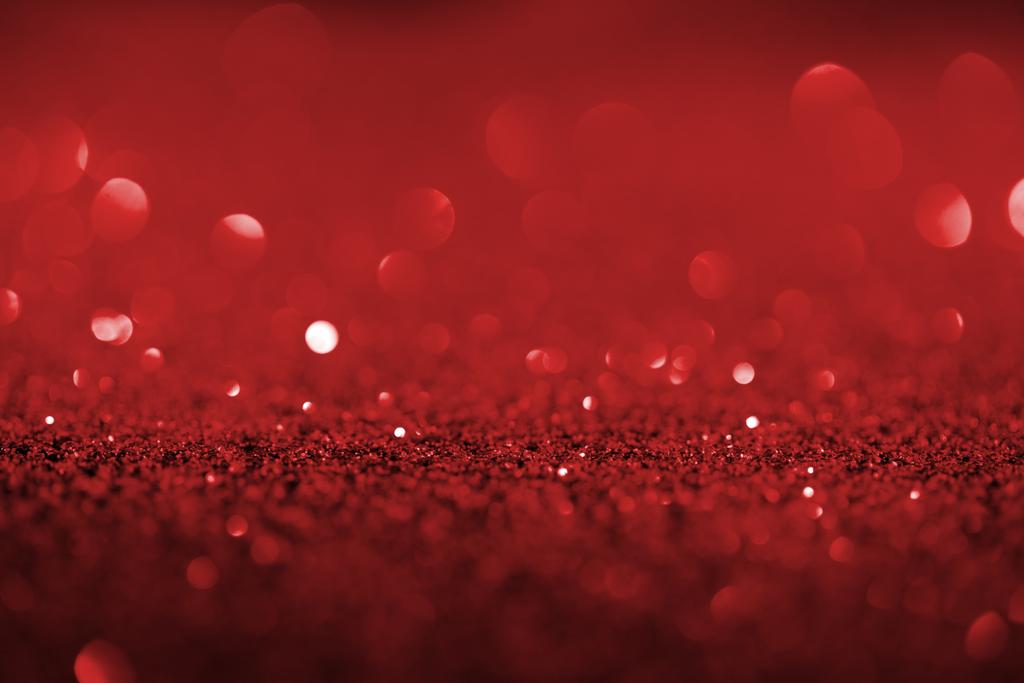 fundo abstrato com brilho vermelho e bokeh
 - Foto, Imagem