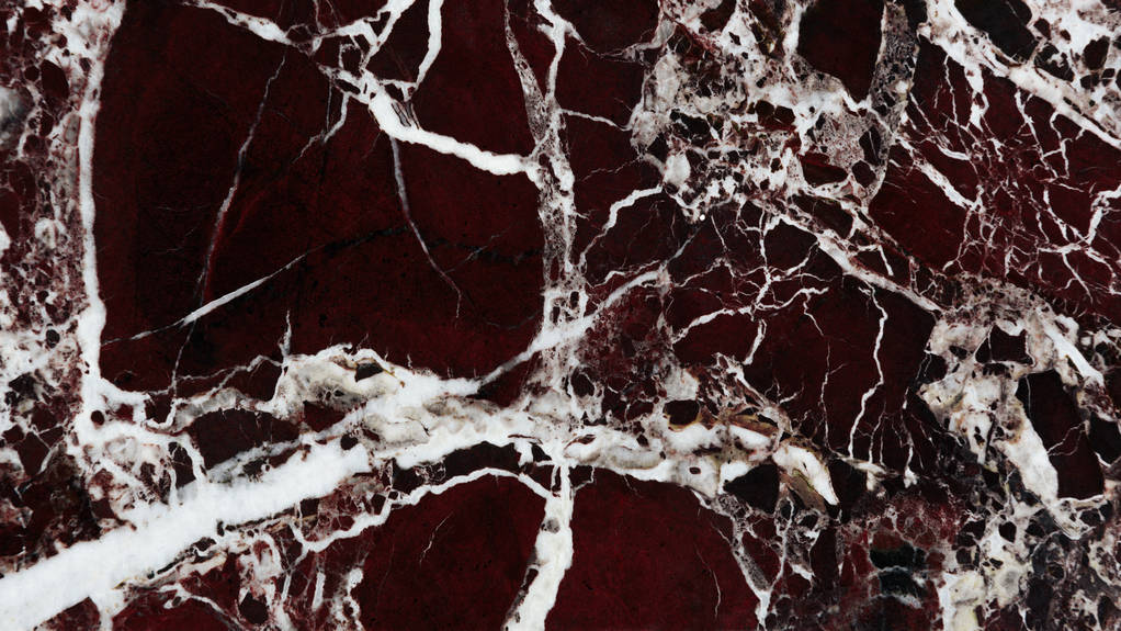 abstracto textura de mármol rojo oscuro con patrón blanco natural
  - Foto, imagen