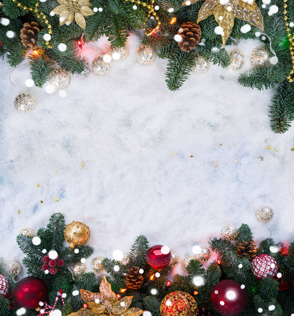 Scena di Natale con neve
 - Foto, immagini
